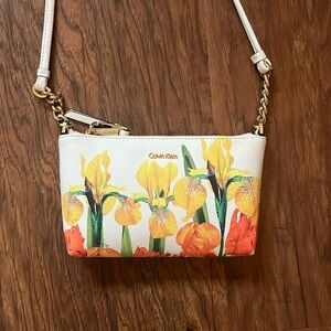 Calvin Klein long strap purse